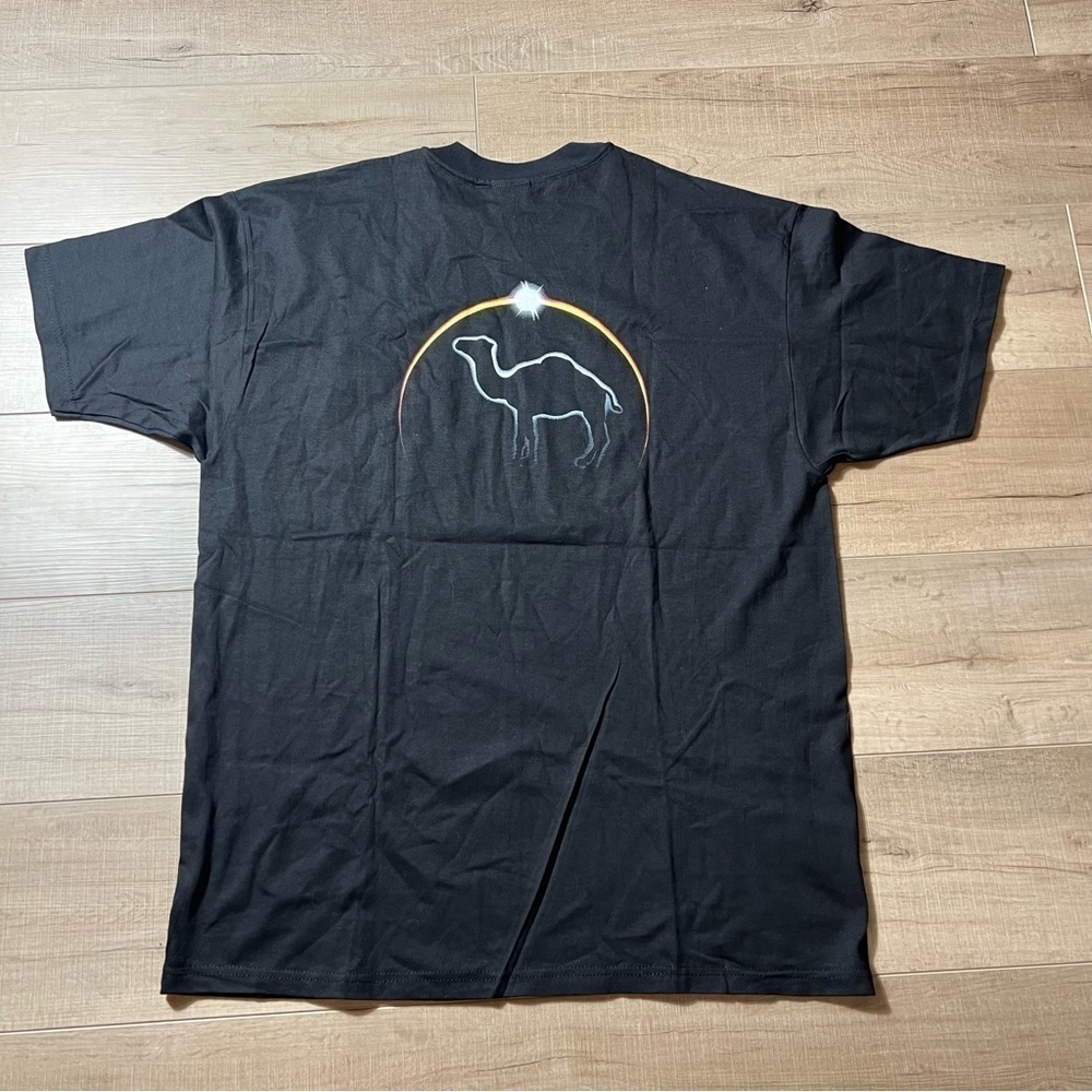 Camel Cigarettes Front Pocket Men's XL T-Shirt Sunrise